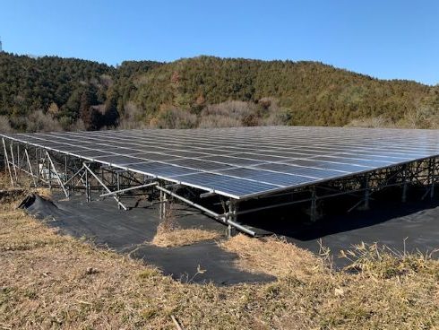 太陽光発電所現場画像