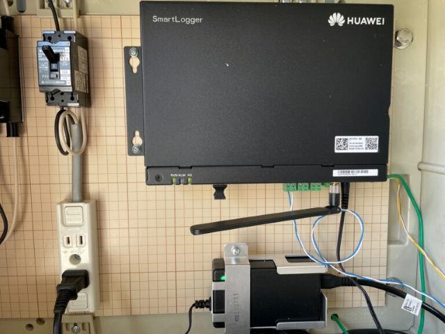 発電量監視装置画像