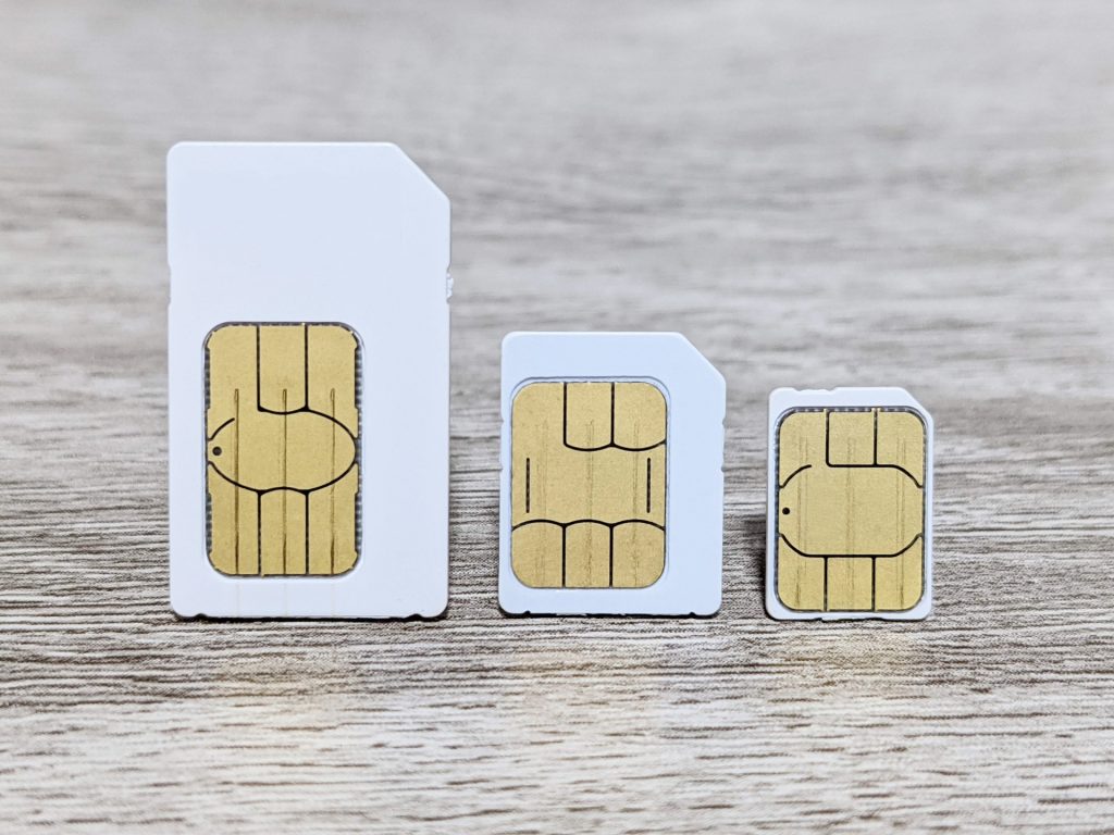 SIMカードのイメージ