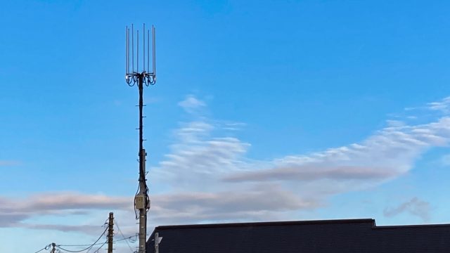 WiMAX基地局アンテナ画像