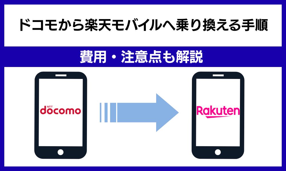 ドコモから楽天モバイル